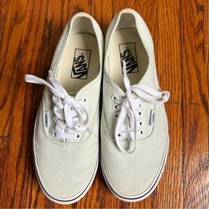Vans Authentic, Pale Aqua Women’s size 8 (1st photo is the Doheny in same color)
